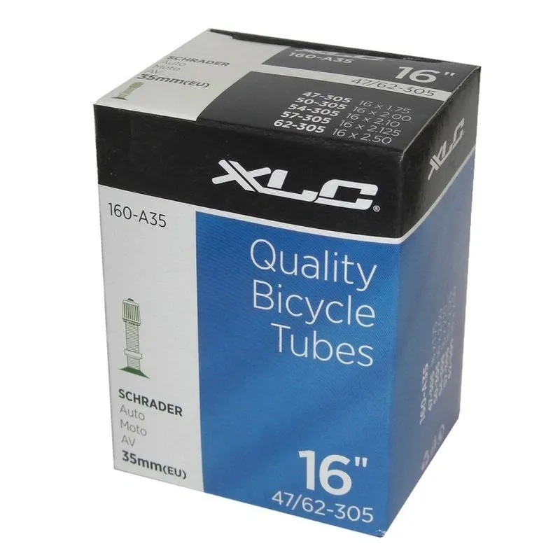XLC Inner Tube 160 A35 16x1.75/2.125 Standard 35, 47/62305