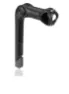 XLC Justerbar styrstam 25,4 mm x 25,4 mm 75, Svart