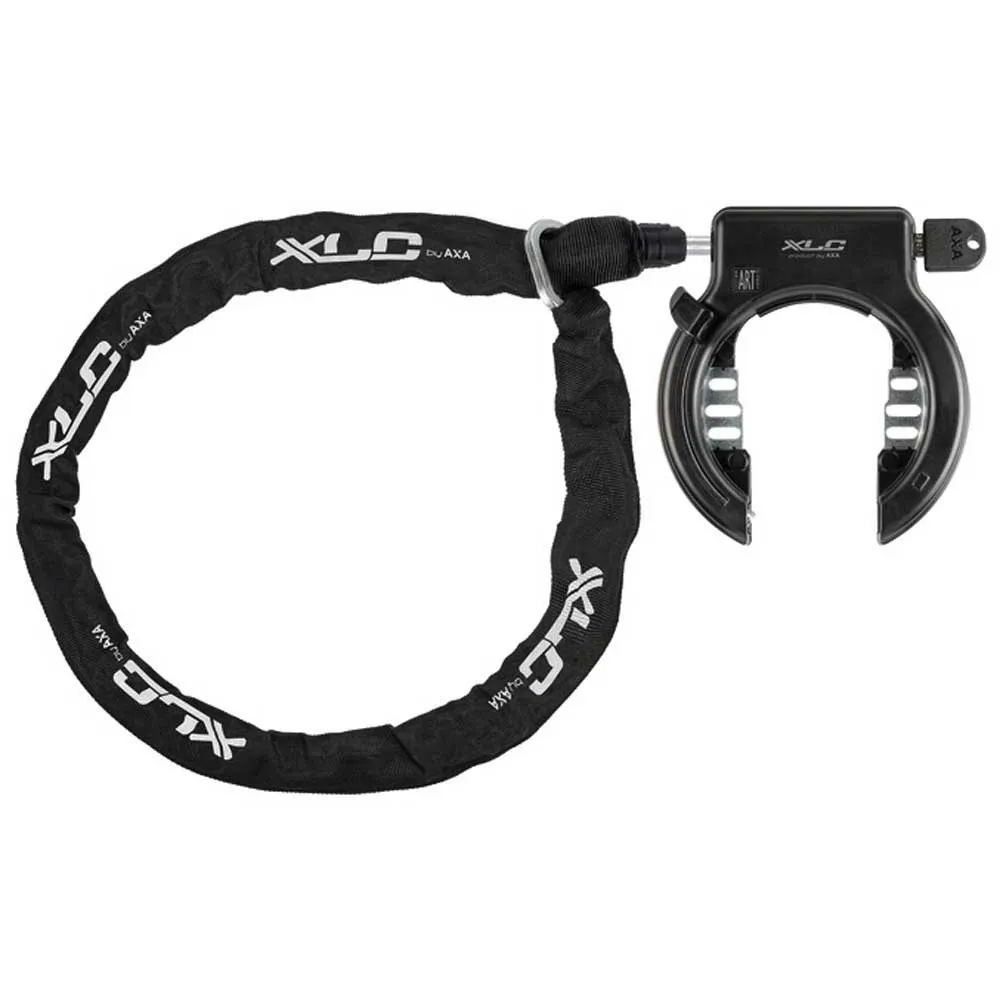 XLC Lo-f02 Fantomas Ii 1200 Mm Non-removable Key Kedjelås, Black, One Size