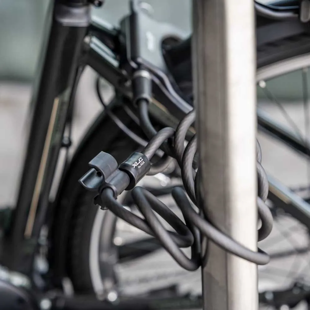 XLC Lo-f02 Fantomas Ii 1800 Mm Cykelramlås, Black, One Size