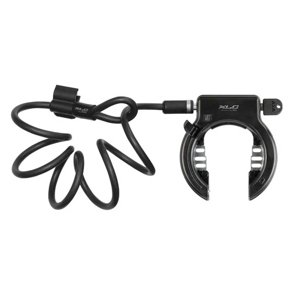 XLC Lo-f02 Fantomas Ii 1800 Mm Cykelramlås, Black, One Size