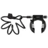 XLC Lo-f02 Fantomas Ii 1800 Mm Non-removable Key Cykelramlås, Black, One Size