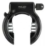 XLC Lo-f02 Fantomas Ii Non-removable Key Cykelramlås, Black, One Size