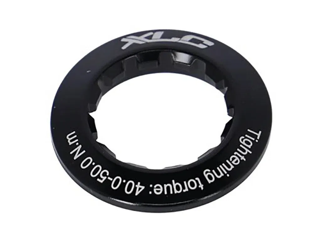 XLC Locking Ring Brake Disc Center Lock for 6 bolt rotors, Black XLC Locking Ring Brake Disc Center Lock for 6 bolt rotors, Black