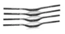 XLC MTB Riser 780 mm /ø31,8 mm 9 grader 30 mm matt svart