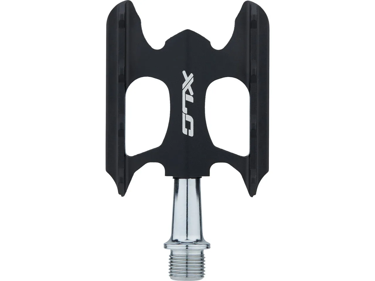 XLC PD-M07 Plattformpedale, Black / silver, One Size XLC PD-M07 Plattformpedale, Black / silver, One Size