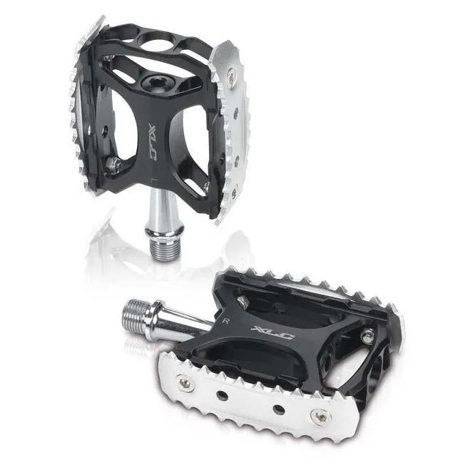 XLC Pd-m17 Cykelpedaler, Black / silver, One Size