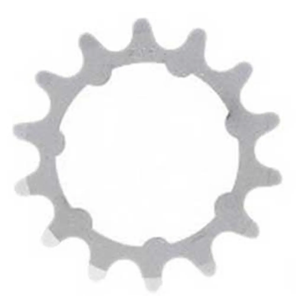 XLC Pista Kugghjul, Matte chrome, 1s, 15t