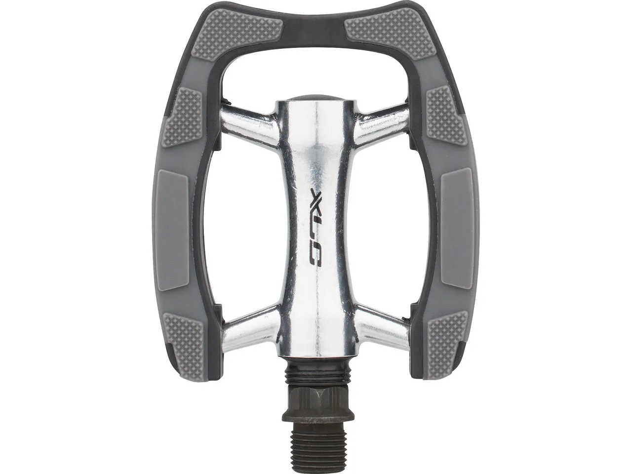 XLC Plattformpedale PD-C07, Black / silver / grey, One Size XLC Plattformpedale PD-C07, Black / silver / grey, One Size