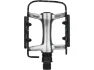 XLC Plattformpedale PD-M04, Black / silver, One Size