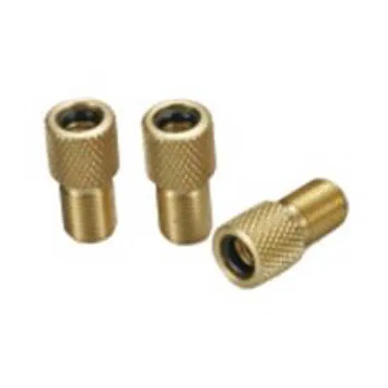 XLC Pu-x10 Dumlop/presta Ventiladapter 100 Enheter, Brass, One Size