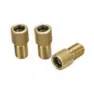 XLC Pu-x10 Dumlop/presta Ventiladapter 100 Enheter, Brass, One Size