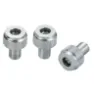 XLC Reducing Nipples Pu X10 10 Pieces Pump, Silver, One Size