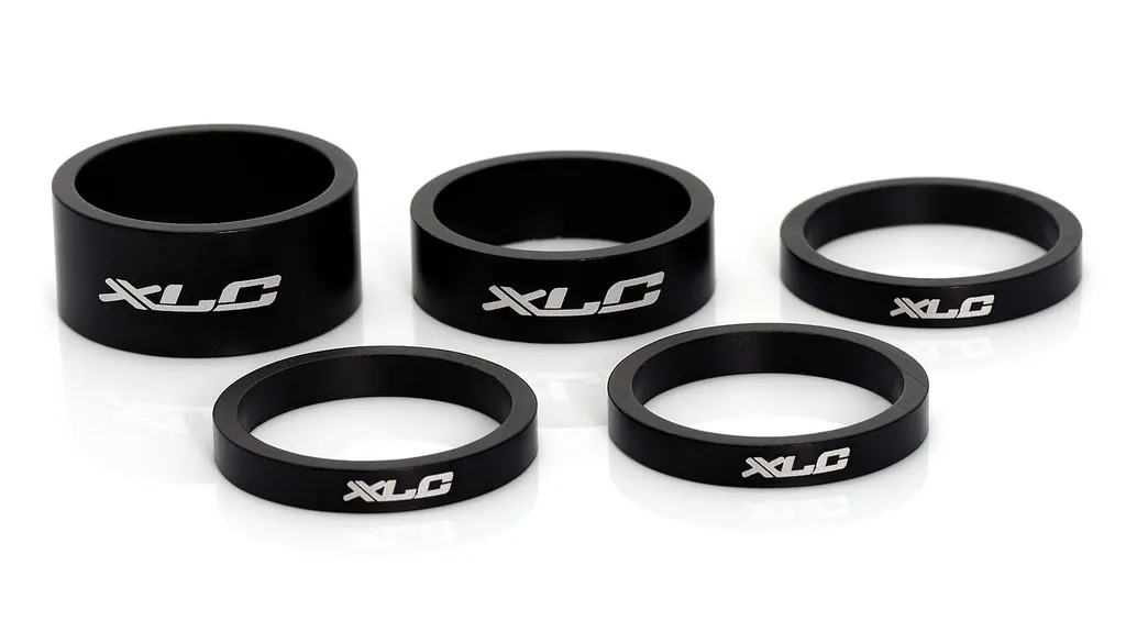 XLC spacer set 1"XLC, Vit/Svart XLC spacer set 1"XLC, Vit/Svart