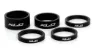 XLC spacer set 1"XLC, Vit/Svart