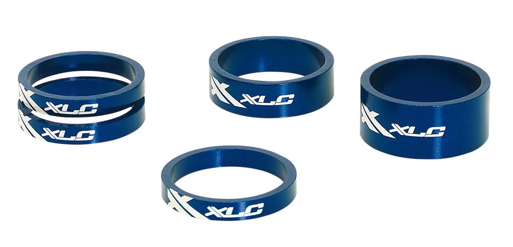 XLC Spacer set blå, Blå/Vit XLC Spacer set blå, Blå/Vit