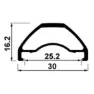 XLC Ta-15 Rodi Ready 29´´ Boost 6b Disc Mtb Framhjul, Black, 15 x 110mm