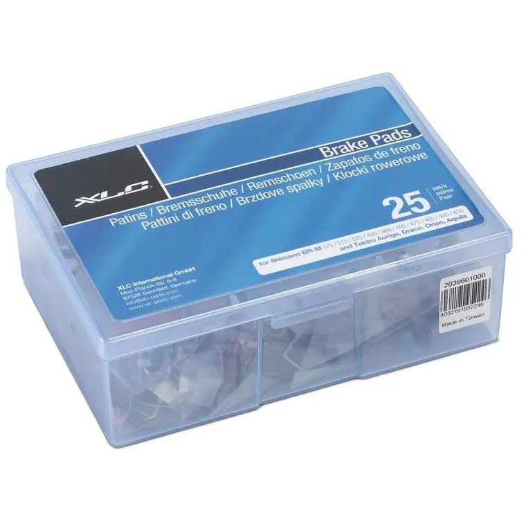 XLC Tektro Bp O07 Skivbromsbelägg 25 Par, One size
