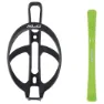 XLC Tyre Lever Flaskhållare, Black / green, One Size