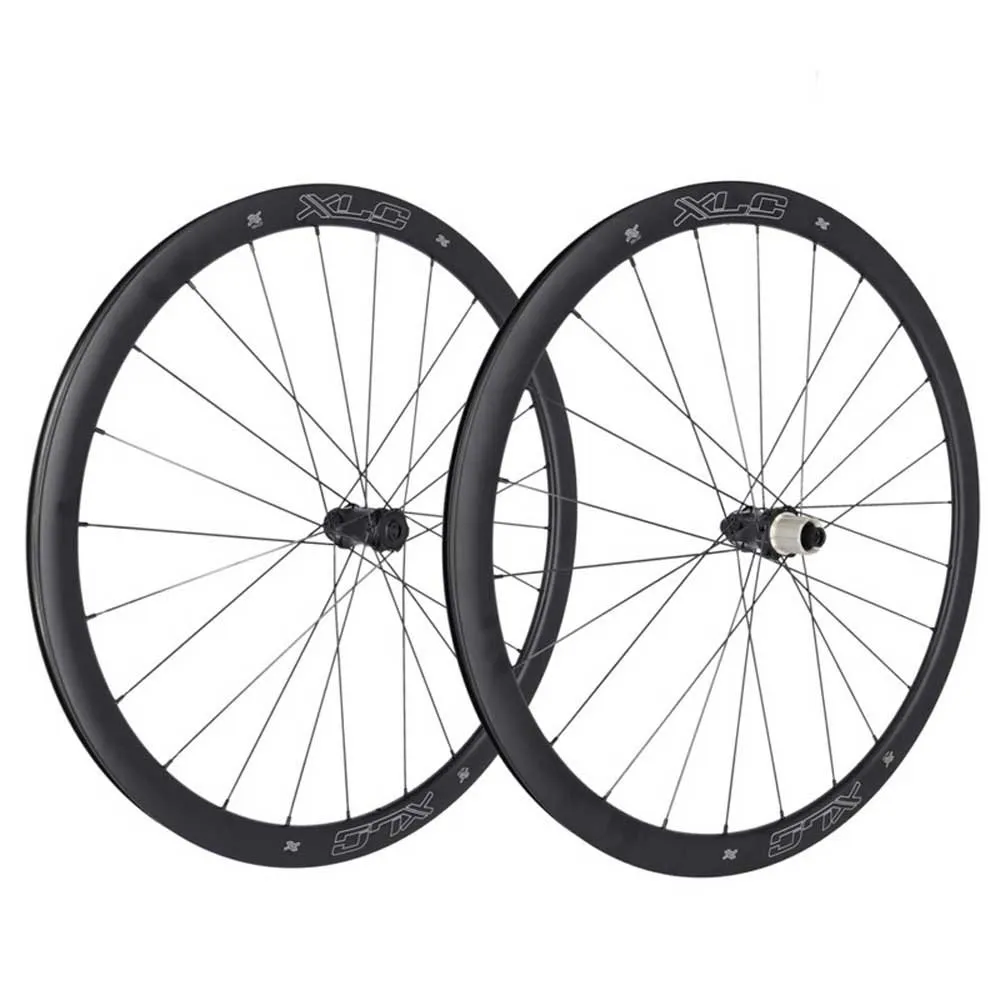 XLC Ws-c37 Cl Disc Carbon Framhjul För Landsvägscykel, Black, 12 x 100mm