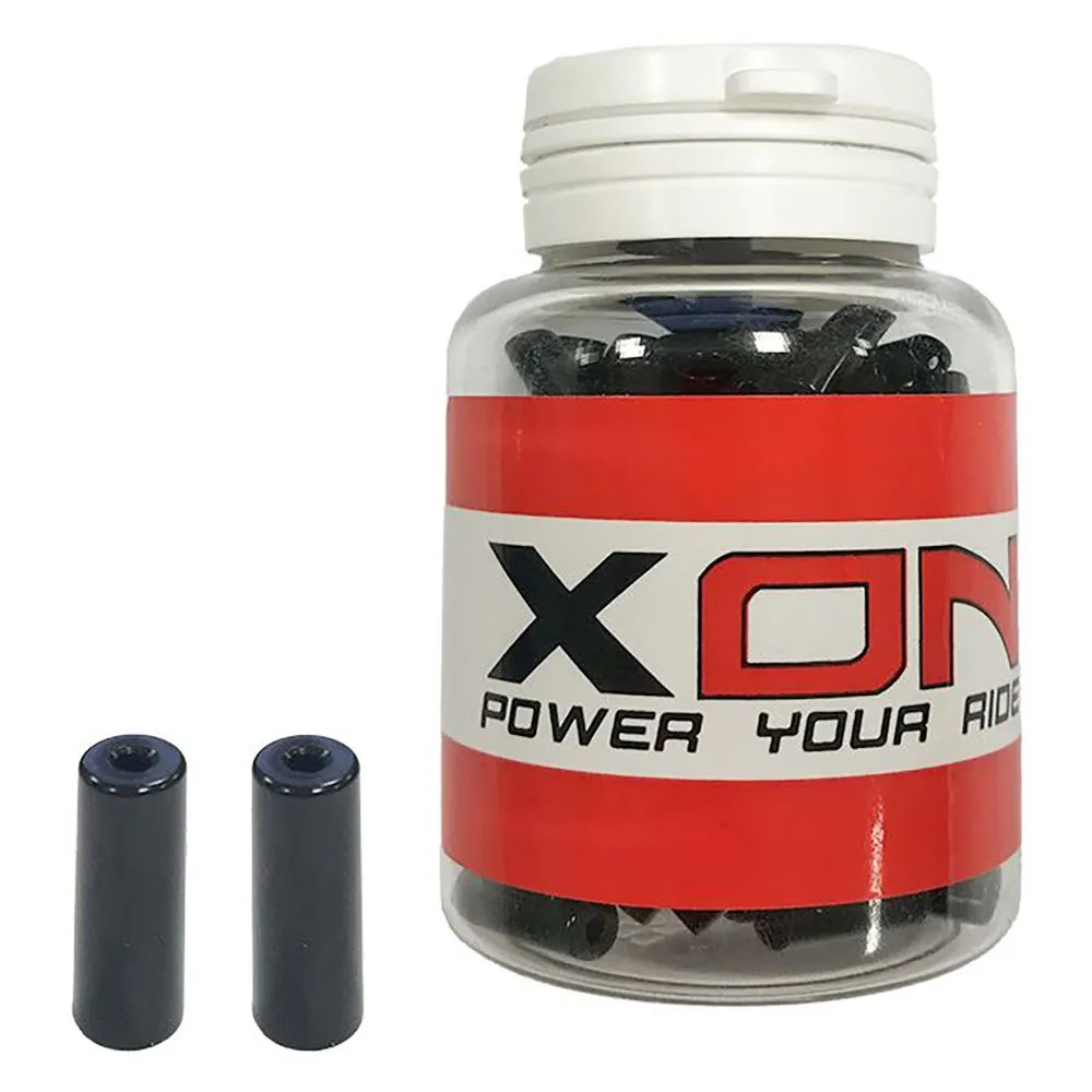 XON 5.1 Mm Kabelhylsa 100 Enheter, Black, One Size