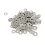 XON 7 X 4.8 Mm Nippelbricka 100 Enheter, Silver, One Size