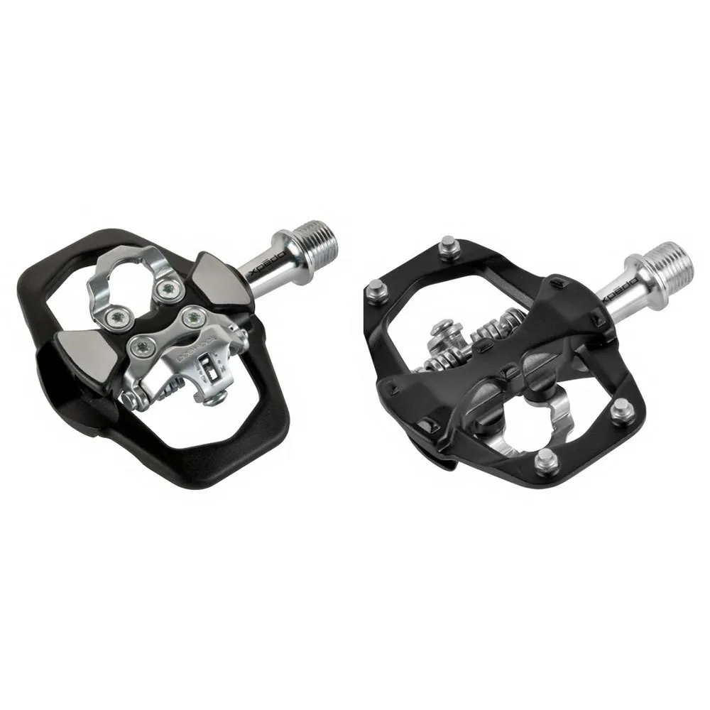 Xpedo Dubbel Funktion Kompatibel Med Shimano Spd Cykelpedaler, Black, One Size Xpedo Dubbel Funktion Kompatibel Med Shimano Spd Cykelpedaler, Black, One Size
