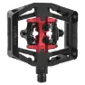 Xpedo Gfx Neo Clipless Cykelpedaler, Black / red, One Size