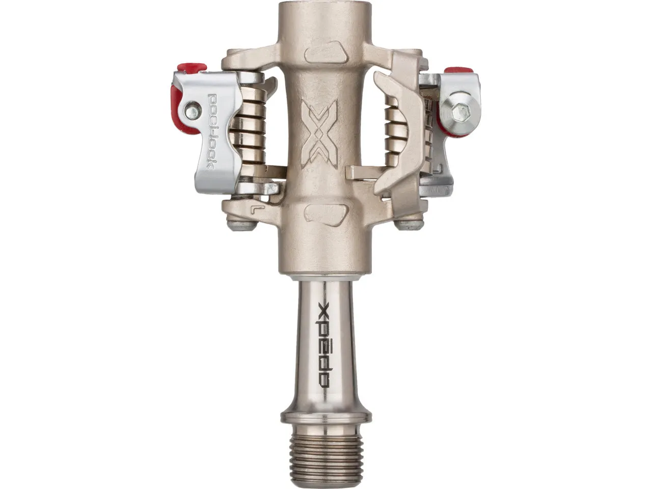 Xpedo M-Force 8 Ti Klickpedale, Silver, One Size