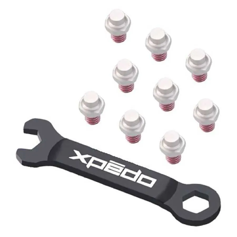Xpedo Mx Force Pedalpinnar, Silver, One Size