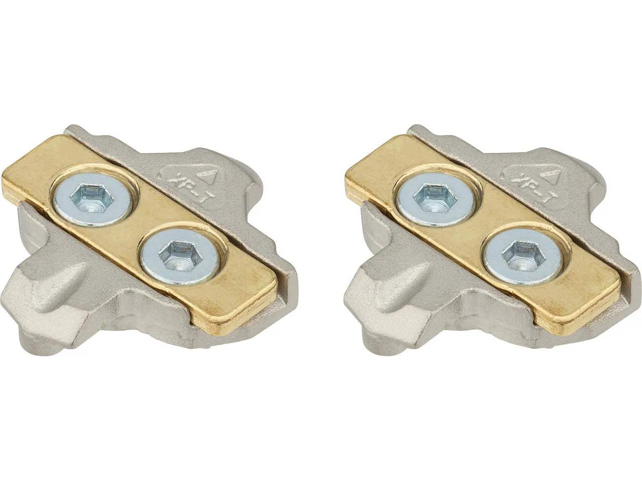Xpedo XPT Ersatzcleats für M-Force / GFX / CXR Klickpedale, Silver / gold, One Size Xpedo XPT Ersatzcleats für M-Force / GFX / CXR Klickpedale, Silver / gold, One Size