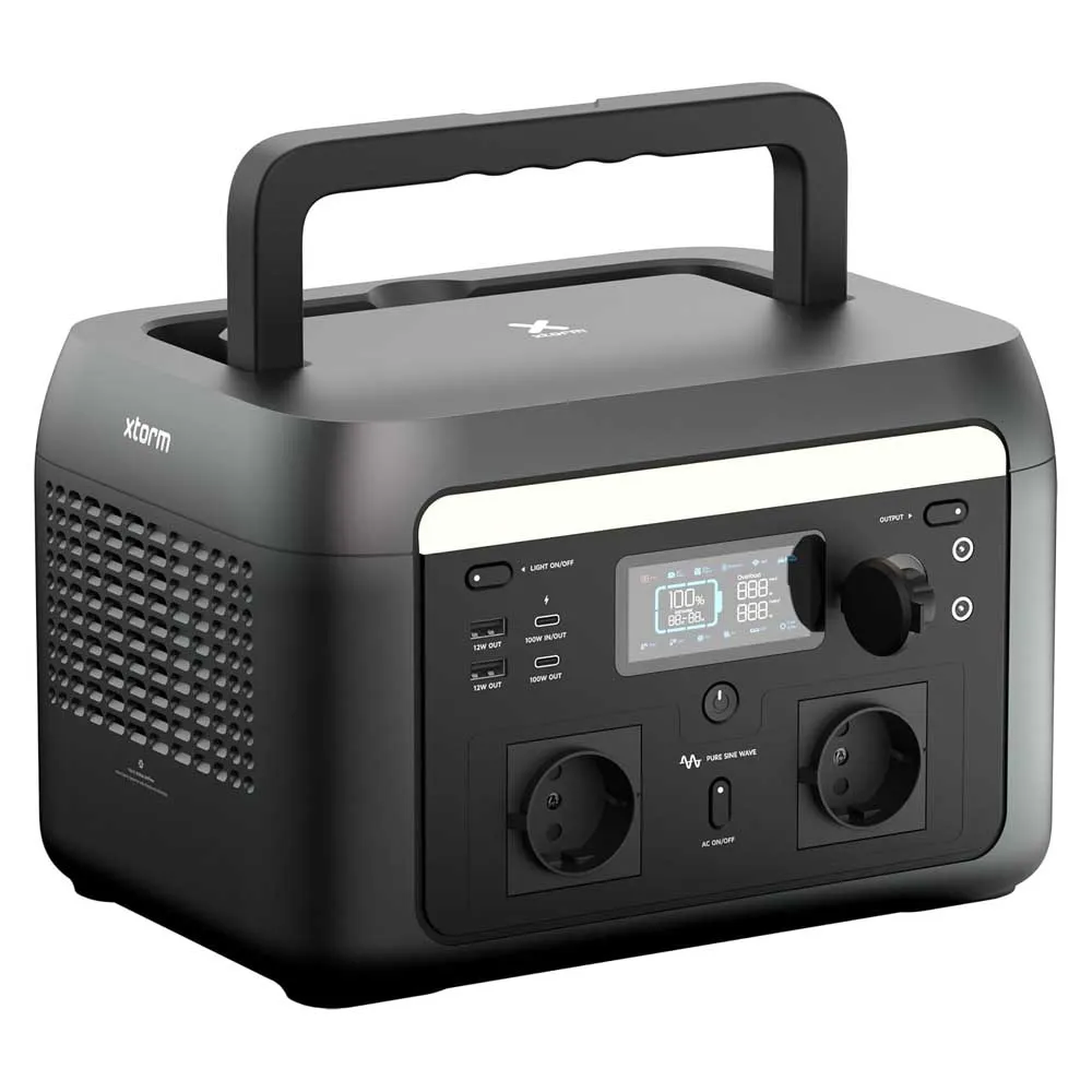 Xtorm 600w Bärbar Kraftstation, Midnight black, One Size Xtorm 600w Bärbar Kraftstation, Midnight black, One Size