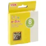 YABAN E-bike 8s Reinforced Kedja, Silver, 136 Links