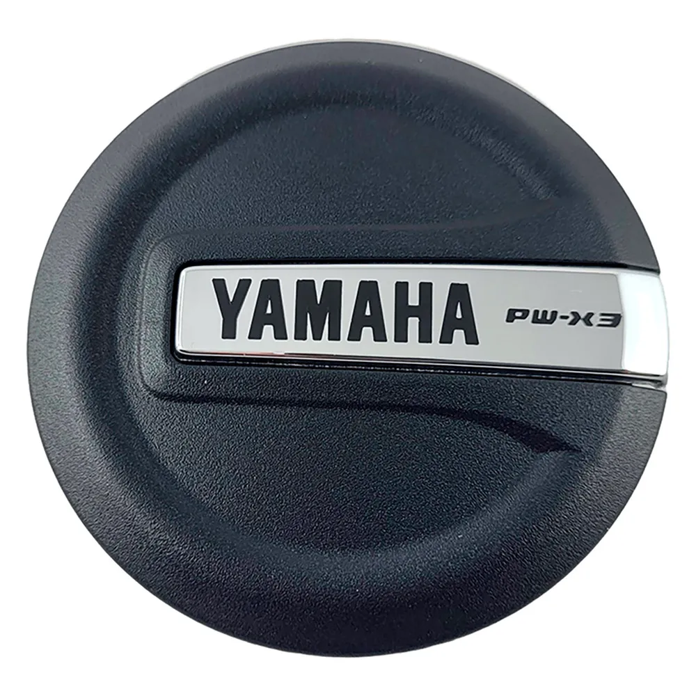 Yamaha Pw-x3 Logotypomslag, Black / chrome, One Size