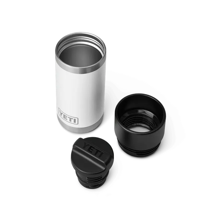 Yeti Rambler 12 OZ 355 ML Bottle With Hotshot Cap, White Yeti Rambler 12 OZ 355 ML Bottle With Hotshot Cap, White
