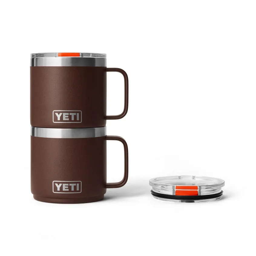 Yeti Rambler 14 OZ 414 MS Stackable Mug 2.0, Wetlands Brown Yeti Rambler 14 OZ 414 MS Stackable Mug 2.0, Wetlands Brown