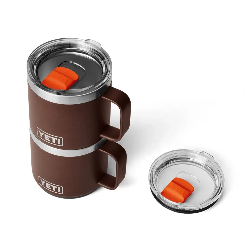 Yeti Rambler 14 OZ 414 MS Stackable Mug 2.0, Wetlands Brown Yeti Rambler 14 OZ 414 MS Stackable Mug 2.0, Wetlands Brown