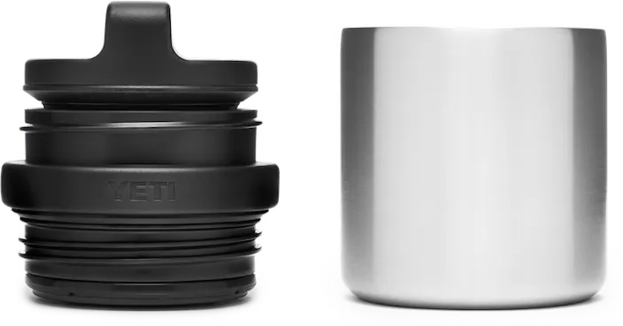 Yeti Rambler Bottle Cup Cap, Black, One Size