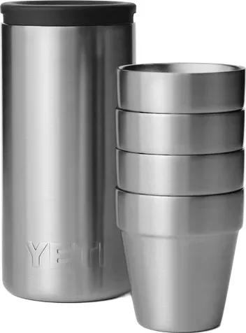 Yeti Shot Glasses, Stainless steel, One Size Yeti Shot Glasses, Stainless steel, One Size