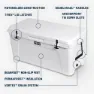 Yeti Tundra 125l Styv Bärbar Kylbox, White, One Size