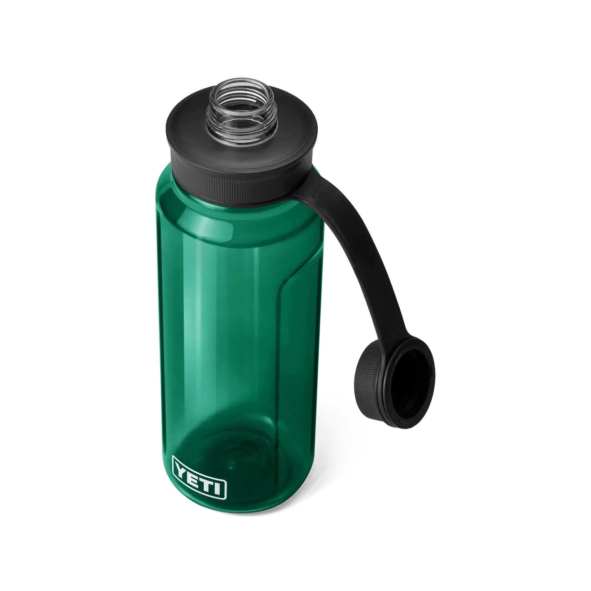 Yeti Yonder 34 OZ 1 L Bottle With Tether Cap, Black forest green Yeti Yonder 34 OZ 1 L Bottle With Tether Cap, Black forest green
