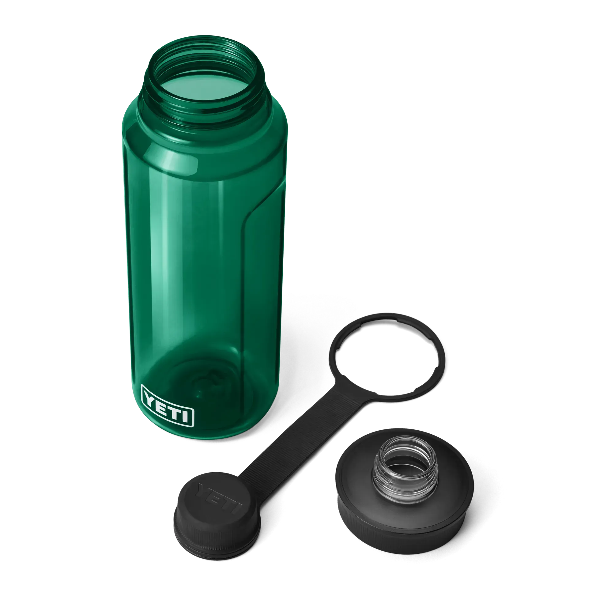 Yeti Yonder 34 OZ 1 L Bottle With Tether Cap, Black forest green Yeti Yonder 34 OZ 1 L Bottle With Tether Cap, Black forest green