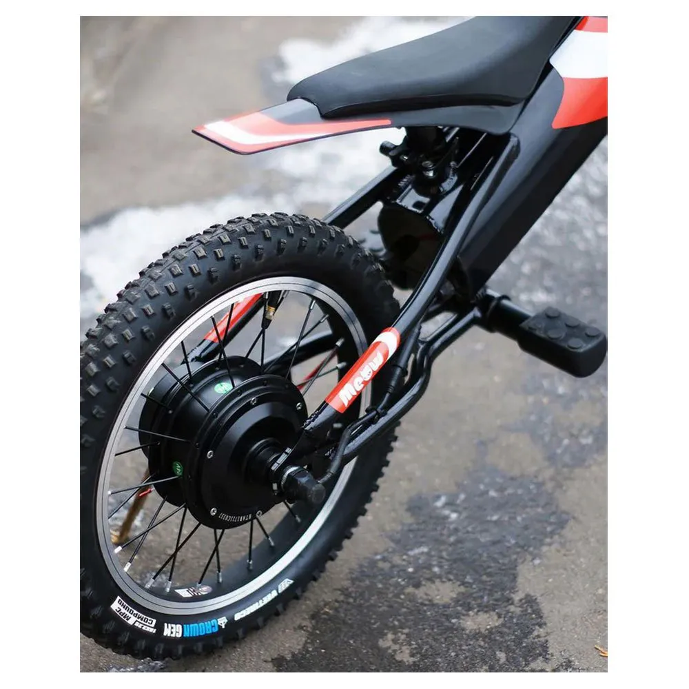 Yotsuba Moto Meow 12 With Stickers Kit Red/blue Elcykel, White / red / blue, One Size Yotsuba Moto Meow 12 With Stickers Kit Red/blue Elcykel, White / red / blue, One Size