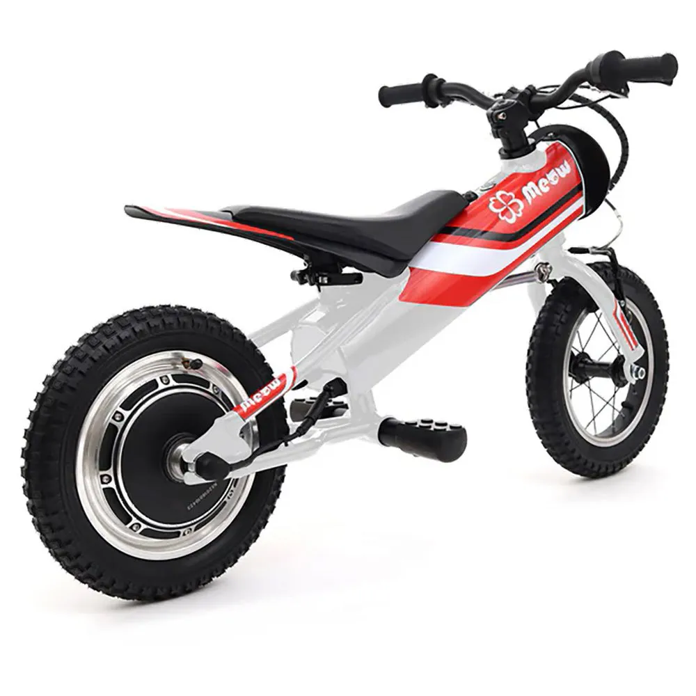 Yotsuba Moto Meow 12 With Stickers Kit Red/blue Elcykel, White / red / blue, One Size Yotsuba Moto Meow 12 With Stickers Kit Red/blue Elcykel, White / red / blue, One Size