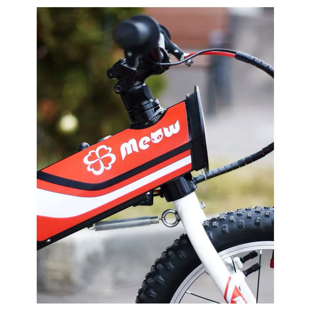 Yotsuba Moto Meow 12 With Stickers Kit Red/blue Elcykel, White / red / blue, One Size Yotsuba Moto Meow 12 With Stickers Kit Red/blue Elcykel, White / red / blue, One Size