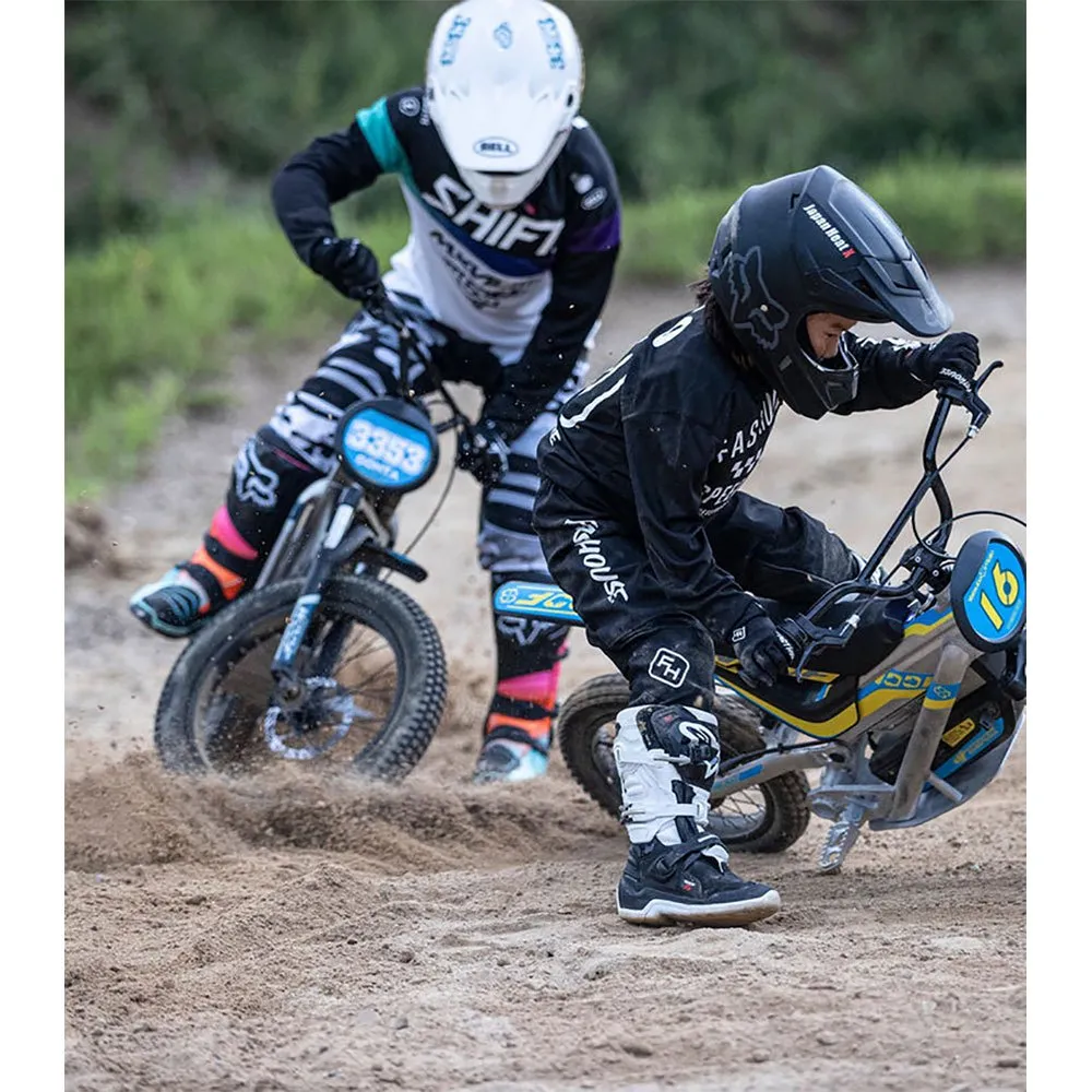 Yotsuba Moto Woof 16 Motocross/trial Elektrisk Motorcykel, Silver / blue / yellow, One Size Yotsuba Moto Woof 16 Motocross/trial Elektrisk Motorcykel, Silver / blue / yellow, One Size