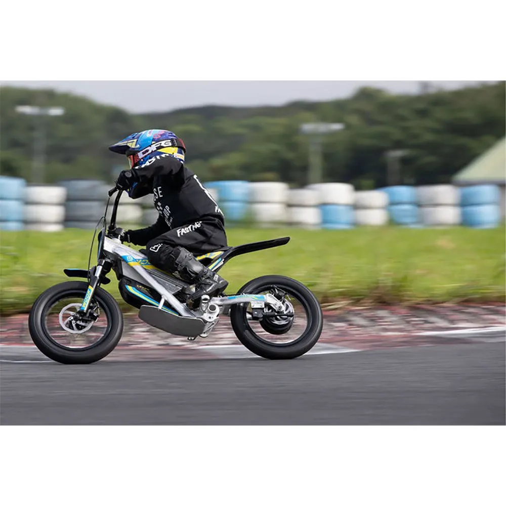 Yotsuba Moto Woof 16 Motocross/trial Elektrisk Motorcykel, Silver / blue / yellow, One Size Yotsuba Moto Woof 16 Motocross/trial Elektrisk Motorcykel, Silver / blue / yellow, One Size