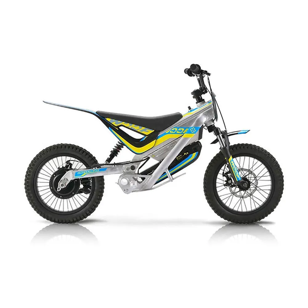 Yotsuba Moto Woof 16 Motocross/trial Elektrisk Motorcykel, Silver / blue / yellow, One Size Yotsuba Moto Woof 16 Motocross/trial Elektrisk Motorcykel, Silver / blue / yellow, One Size