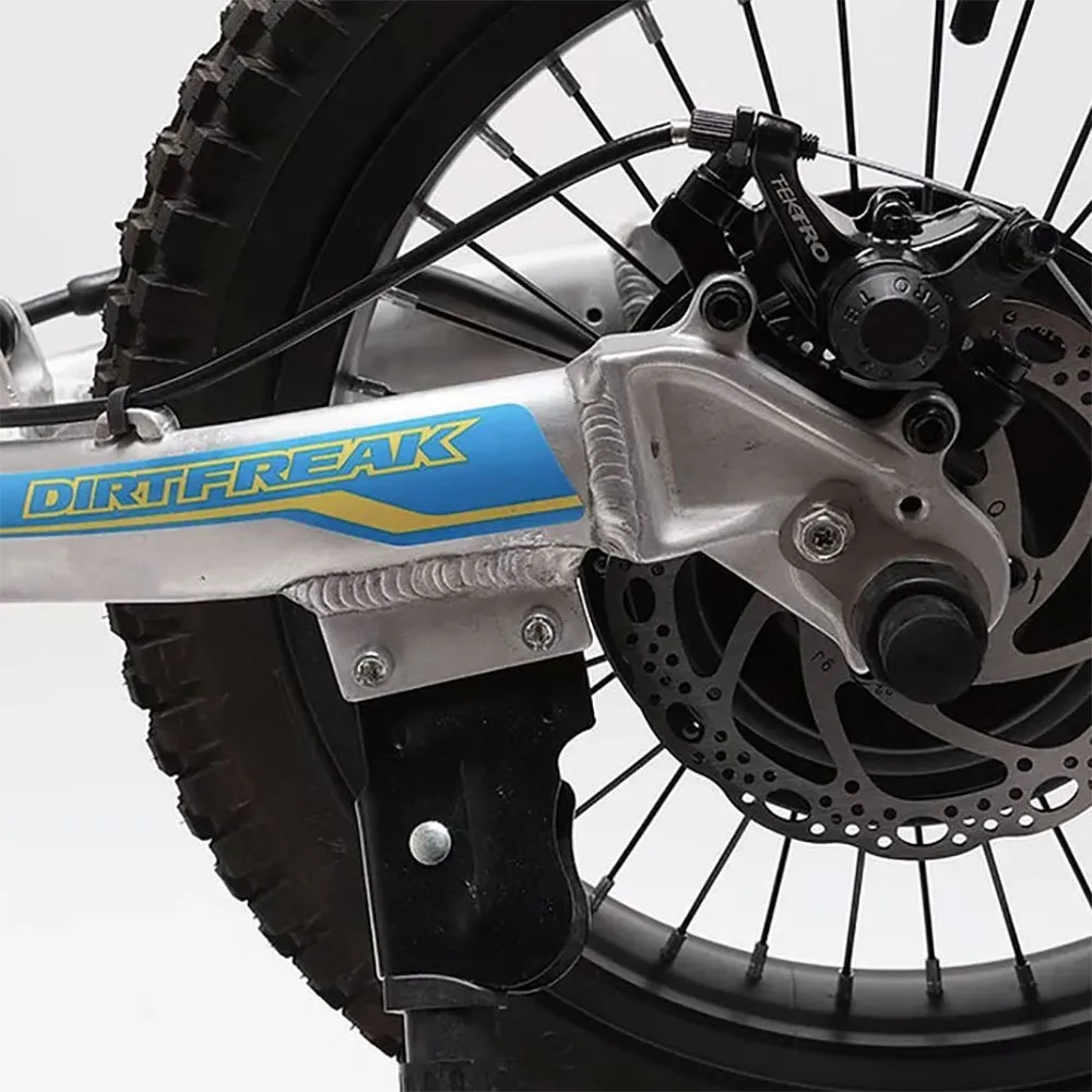 Yotsuba Moto Woof 16 Motocross/trial Elektrisk Motorcykel, Silver / blue / yellow, One Size Yotsuba Moto Woof 16 Motocross/trial Elektrisk Motorcykel, Silver / blue / yellow, One Size