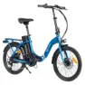 Youin Amsterdam Iv Hopvikbar Elcykel, Blue, One Size